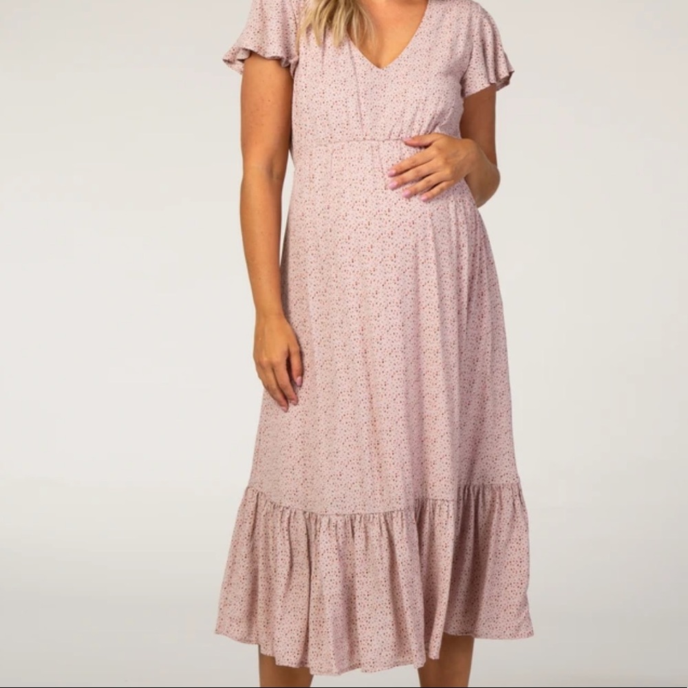 PinkBlush maternity and postpartum dress excellent condition